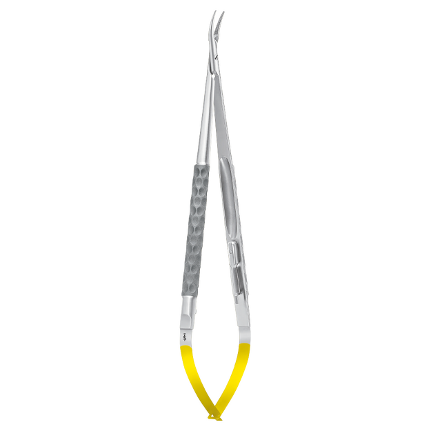 Igłotrzymacz mikrochirurgiczny, zagięty FD259R