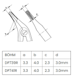 Kleszcze teleskopowe do koron DP741R - 3