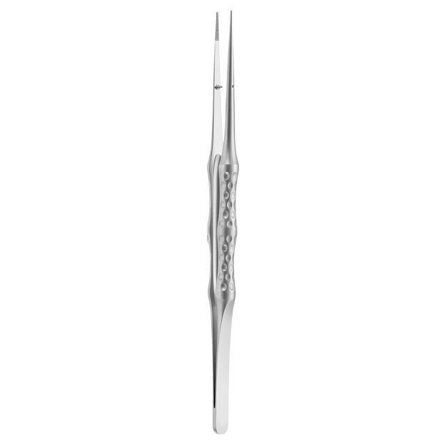 Pinceta mikrochirurgiczna anatomiczna, model prosty, całkowita długość narzędzia: 180mm