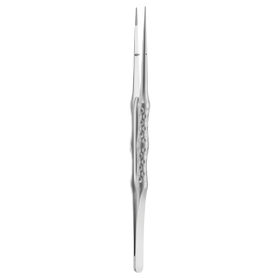 Pinceta mikrochirurgiczna anatomiczna, model prosty, całkowita długość narzędzia: 180mm