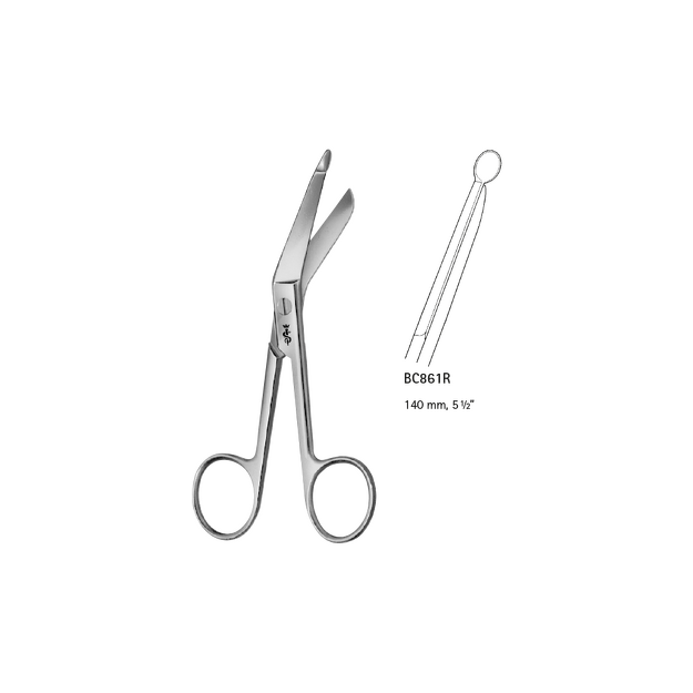 Nożyczki opatrunkowe LISTER BC861R